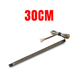 Motorcycle Led Rear tali light with Turn Signal Brake Light Stop Daytime - 30cm