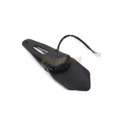 Universal Motorcycle Rear Fender Taillight Brake Lamp LED for Suzuki Husqvarna - Black