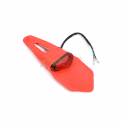 Universal Motorcycle Rear Fender Taillight Brake Lamp LED for Suzuki Husqvarna - Red