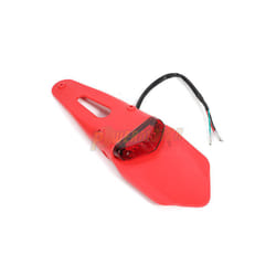 Universal Motorcycle Rear Fender Taillight Brake Lamp LED for Suzuki Husqvarna - Red