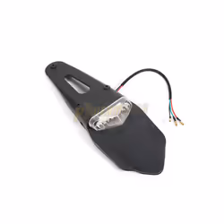 Universal Motorcycle Rear Fender Taillight Brake Lamp LED for Suzuki Husqvarna - Black-White