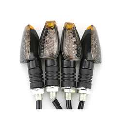 4pcs/set Universal Motorcycle LED Turn Signals Long Short Turn Signal - Short Style
