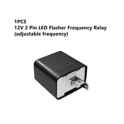 Motorcycle Turn Signals Lights Built Relay 12V Flasher Motorcycle Led - 2 pin Flasher 12V
