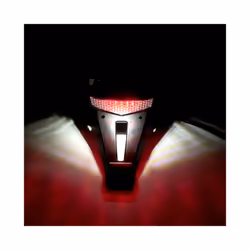 Motorcycle Tail Light With Bracket Universal LED Rear Tail Signal Lamp - A