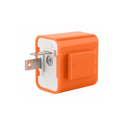 Motorcycle LED Flasher Relay Adjustable Frequency Square Flashing Flasher - A
