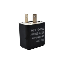 Motorcycle LED Flasher Relay Adjustable Frequency Square Flashing Flasher - B
