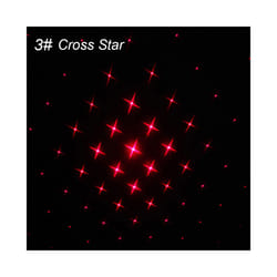 1Pcs Newest Anti Collision Rear-end Motorcycle Laser Tail Fog Light Brake - Cross Star