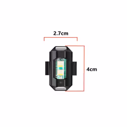 Motorcycle Lights LED Drone Strobe Light Universal Anti-Collision Bike - 1PCS