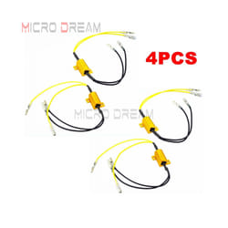 4X 25W 6.8 Ohms LED Turn Signal Light Load Resistor Fix Error Fast Flash - 4pcs