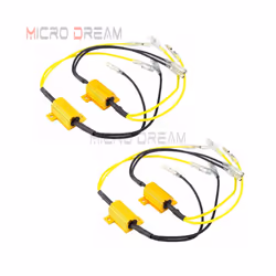 4X 25W 6.8 Ohms LED Turn Signal Light Load Resistor Fix Error Fast Flash - 4pcs