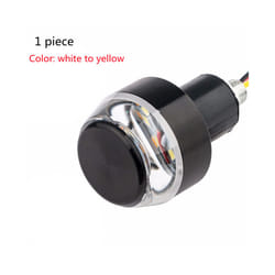 12V CNC Turn Signals Light Motorcycle LED Handle Bar End Blinker for Moto - 1piece