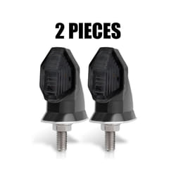 8mm 12V Universal Mini Motorcycle led Turn Signal Indicator Light Turning - 2pcsV