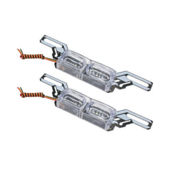 Motorcycle LED Flash Stop Light DC 12V Colorful LED License Plate Tai - Lamp 1pc