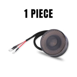 Round Tail Light LED Motorcycle Rear Stop Lamp 12V Signals For ATV UTV - 1pc Taillight