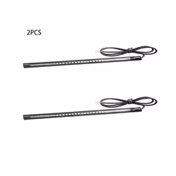 Universal LED Motorcycle Turn Signal Light Brake Lamp Bar Strip Off-road - 2pcs