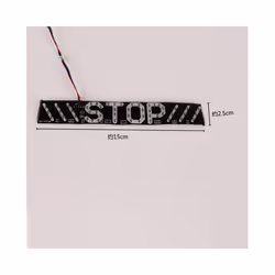 1Pc LED Motorcycle Light Flash STOP Indicator Lamp Moto Brake Turn Signal - As picture