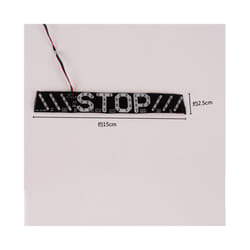 1Pc LED Motorcycle Light Flash STOP Indicator Lamp Moto Brake Turn Signal - As picture