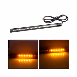 1PC Flexible LED Motorcycle Light Bar Strip Tail Turn Signal Tail Rear - 1PC