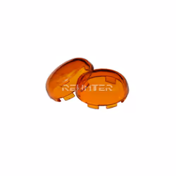 Motorcycle Turn Indicator Signal Light Lens Cover For Harley Sportster - 2Pc Yellow Lens