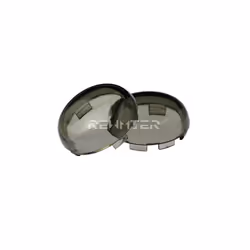 Motorcycle Turn Indicator Signal Light Lens Cover For Harley Sportster - 2Pc Gray Lens