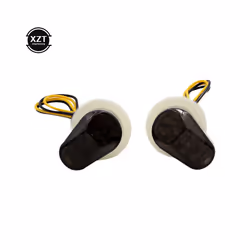 2pcs Motorcycle Turn Signals LED Indicator Flashing Photoflash Lights - A