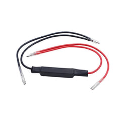 2Pcs 10W 10ohm Load Resistors - Fix LED Bulb Fast Hyper Flash Turn Signal - Double Lead B