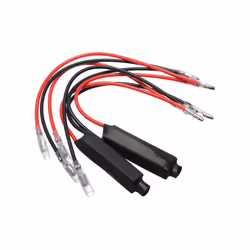 2Pcs 10W 10ohm Load Resistors - Fix LED Bulb Fast Hyper Flash Turn Signal - Single Lead