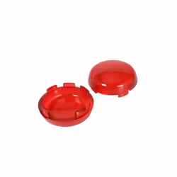2pcs Turn Signal Indicator Light Lens Cover For Harley Touring Road King - 2PCS