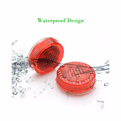 2pcs Magnetic Wireless 5 LED Car Door Opening Warning Lights Waterproof - Blue