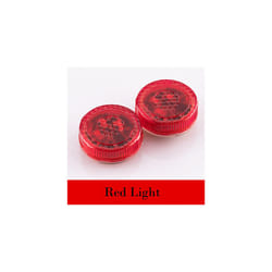 2pcs Magnetic Wireless 5 LED Car Door Opening Warning Lights Waterproof - Red