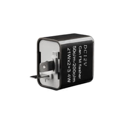 New 12V 2 Pin Motorcycle Blinker Adjustable LED Flasher Relay Turn Signal - B new
