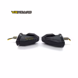 2Pcs Motorcycle Universal LED Turn Signal Lights  Mini  Indicator Blinkers - 2pcs