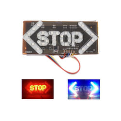 12V DC Warning Light LED Motorcycle Light Flash STOP Lamp Driving Motor - 1pcs