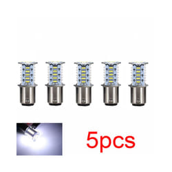 Motorcycle Brake Light LED Bulb Flasher 12V Flashing Turn Indicator Brake - 5pcs white