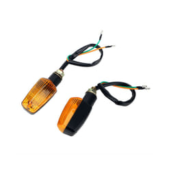 2Pcs Universal Motorcycle Flasher Blub Turn Signal Lamp Motorbike Indicator - 2Pcs