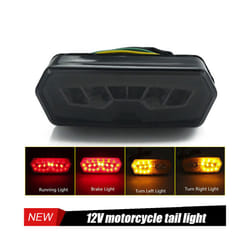 Motorcycle LED Taillight Rear Tail Turn Signal Brake Lamp Light Stop signals - 1 x Tail Light
