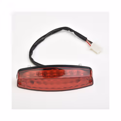 LED 3Wire 12V Brake Stop Light License Taillight Red For ATV Off-road - Red