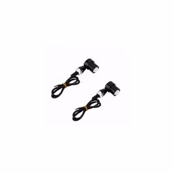 8mm Motorcycle Mini led Turn Signal Lights Brake light DRL Lamp Flashing - 2pcs