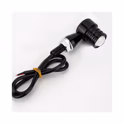 8mm Motorcycle Mini led Turn Signal Lights Brake light DRL Lamp Flashing - 2pcs