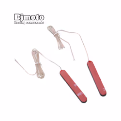 2PCS Turn Signals Led Strip Motorcycle Flowing Water Tail Brake Lights - WHITE