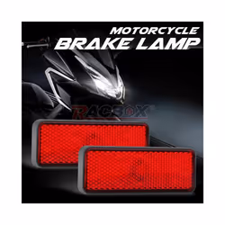2PCS 24LED Motorcycle Taillights 12V LED Turn Signal Light Rear Brake - 2pcs