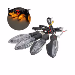 2PCS Universal 12V Flashing Turn Signals Motorcycle LED Lights Rear Blinker - 2Pcs
