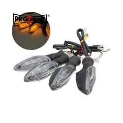 2PCS Universal 12V Flashing Turn Signals Motorcycle LED Lights Rear Blinker - 2Pcs