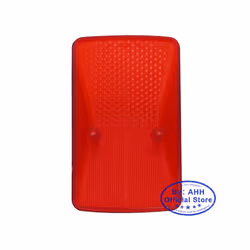 AHH Rear Tail Light Shell Brake Taillight Cover For Kawasaki KLX250 KDX250 - Red