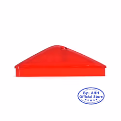 AHH Rear Tail Light Shell Brake Taillight Cover For Kawasaki KLX250 KDX250 - Red
