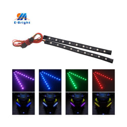 2PCS Motorcycle Led Strips RGB Scooter Atmosphere Light Strip 12V 5050 - RGB