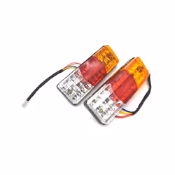 12V LED Waterproof Motorcycle Tail Light Reverse Brake Stop Motorcycle - as pic 1pcs