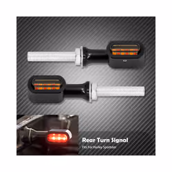 Motorcycle E Mark LED Rear Mini Brake Turn Signal Light Indicator Run - Turn Signals Light