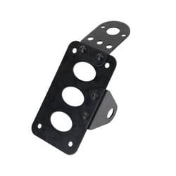License Number Plate Bracket Universal Rear Stop Light Brake Lamp Motorbike - Bracket