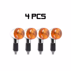 Motorcycle Turn Signal Indicator Light Blinker Lamp Bulb Turn light For - 4PCS